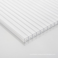 Roofing Sheet Triple Wall Plastic Wall Covering Polycarbonate Sheets Panels For Sale